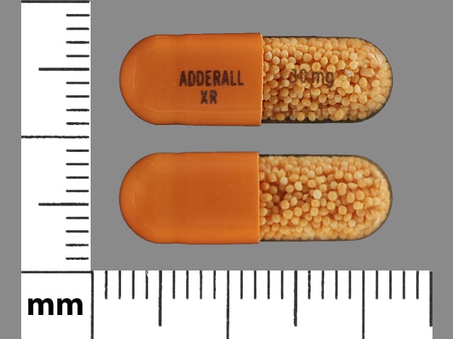 Image 1 - Imprint SHIRE 381 30mg - Adderall XR 30 mg