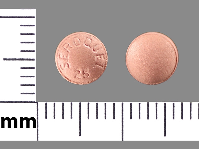 Imprint SEROQUEL 25 - Seroquel 25 mg