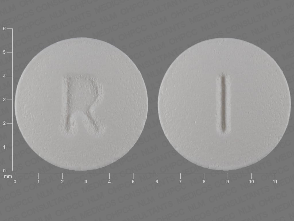 Image 1 - Imprint R 1 - quetiapine 25 mg