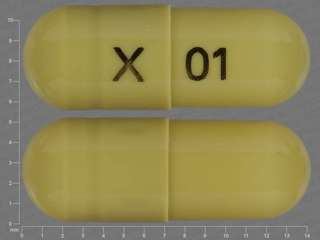 Imprint X 01 - duloxetine 20 mg