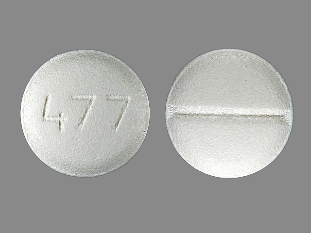 477 - Metoprolol Tartrate