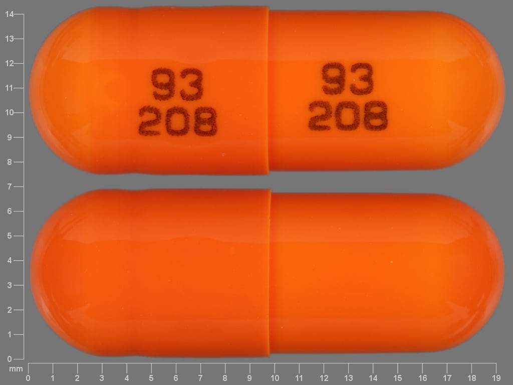 Pill Finder 93 8 93 8 Orange Capsule Shape Medicine Com