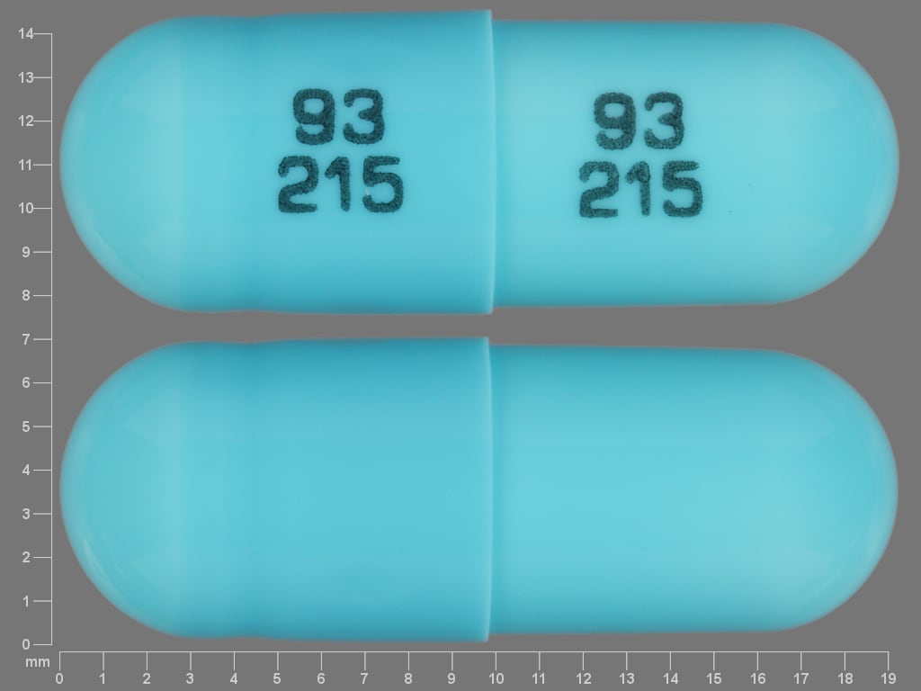 Imprint 93 215 93 215 - Galzin 25 mg