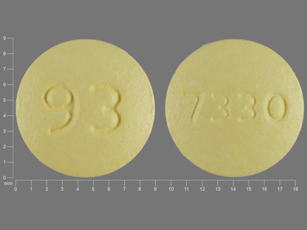 Image 1 - Imprint 93 7330 - Lofibra 54 mg