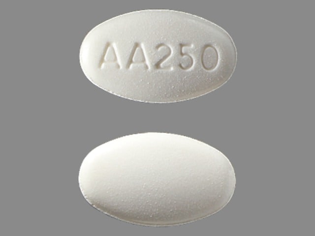 Imprint AA250 - Zytiga 250 mg