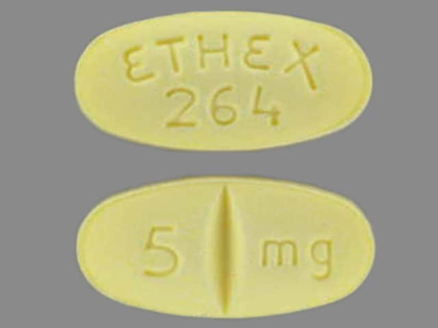 5mg ETHEX 264 - BusPIRone Hydrochloride