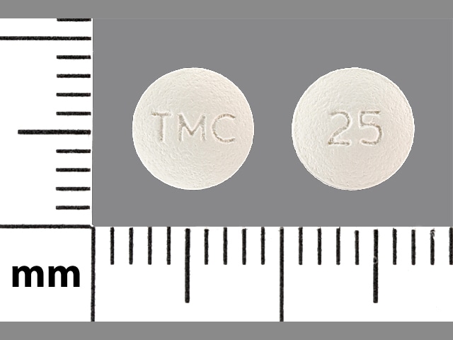 Imprint TMC 25 - Edurant 25 mg
