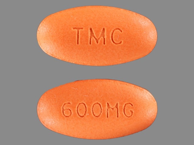 Imprint TMC 600MG - Prezista 600 mg