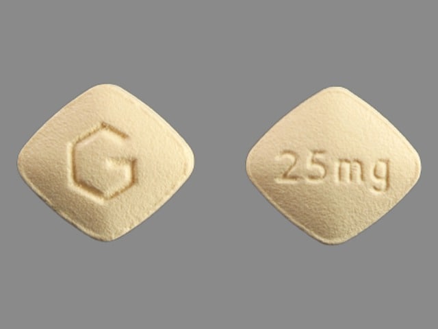 Imprint G 25mg - eplerenone 25 mg