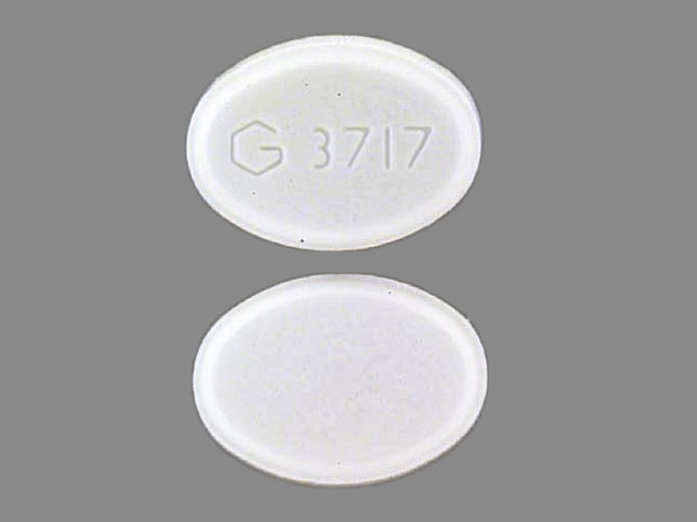 Imprint G 3717 - triazolam 0.125 mg