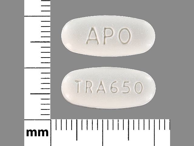 Image 1 - Imprint APO TRA 650 - tranexamic acid 650 mg