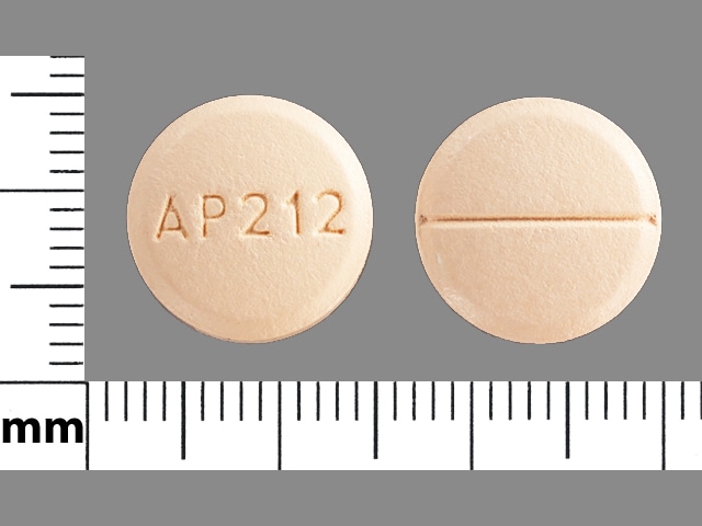Image 1 - Imprint AP212 - methocarbamol 500 mg