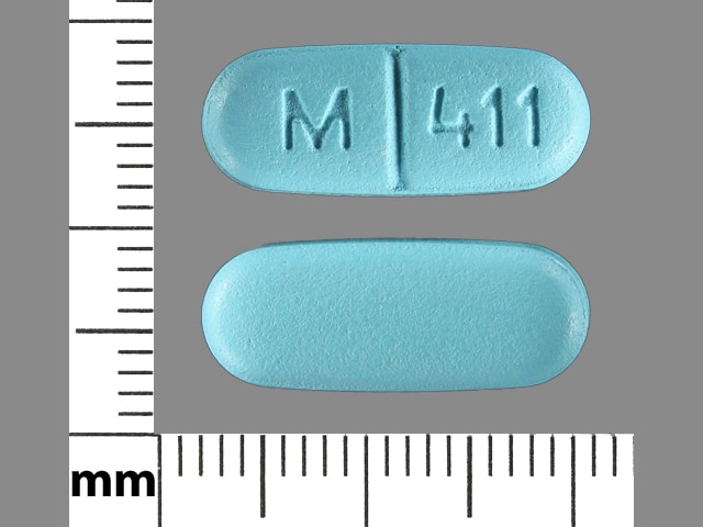 Image 1 - Imprint M 411 - verapamil 240 mg