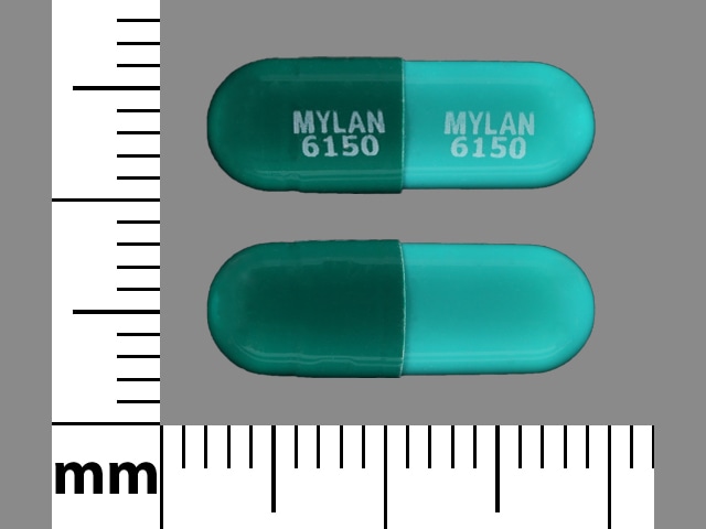 Image 1 - Imprint MYLAN 6150 MYLAN 6150 - omeprazole 20 mg