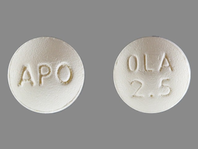 Image 1 - Imprint APO OLA 2.5 - olanzapine 2.5 mg