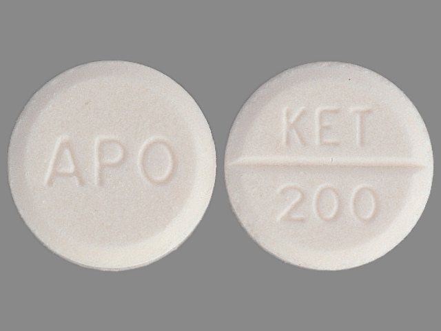 Image 1 - Imprint APO KET 200 - ketoconazole 200 mg