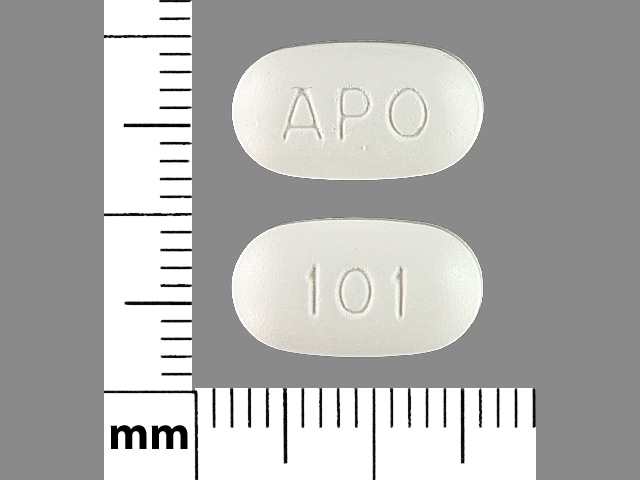 Imprint APO 101 - paroxetine 40 mg