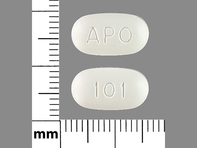 Image 1 - Imprint APO 101 - paroxetine 40 mg