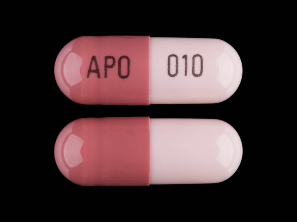 Image 1 - Imprint APO 010 - omeprazole 10 mg