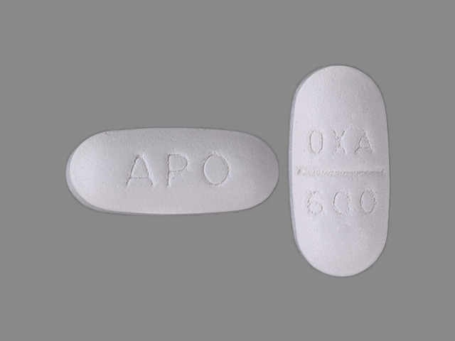 Image 1 - Imprint APO OXA 600 - oxaprozin 600 mg