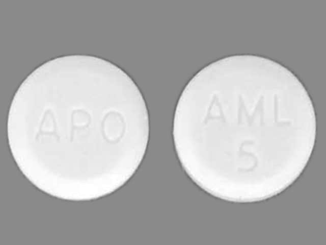 Image 1 - Imprint APO AML 5 - amlodipine 5 mg