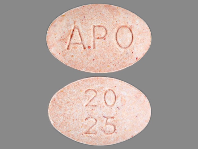 APO 20 25 - Hydrochlorothiazide and Lisinopril