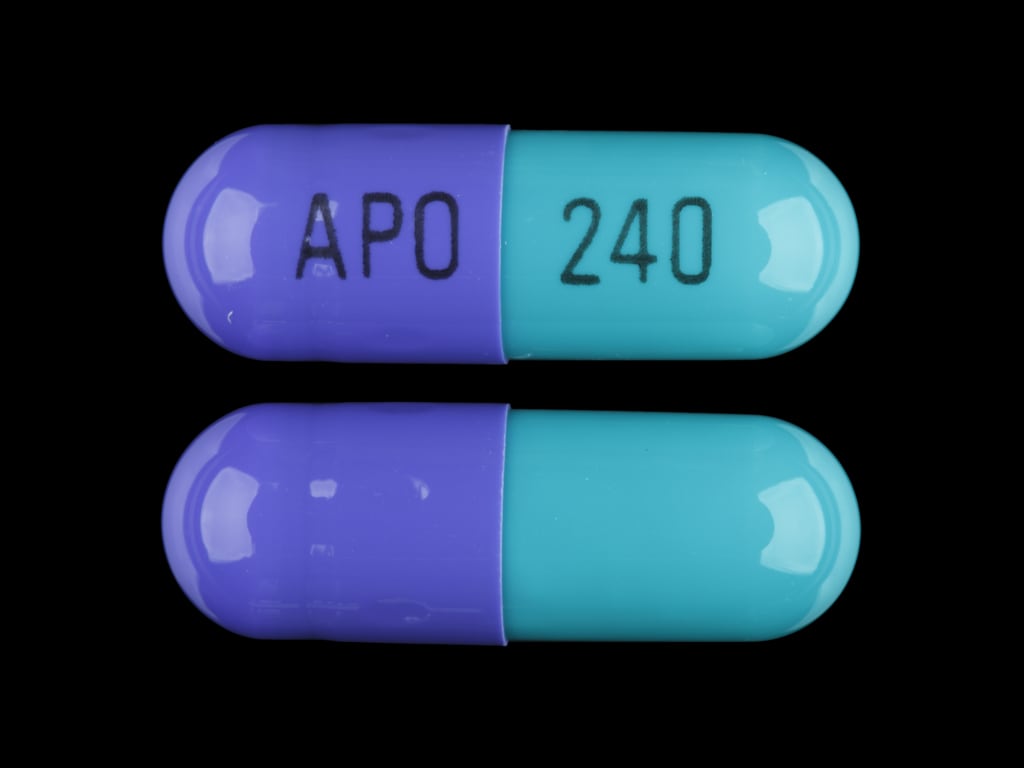 Image 1 - Imprint APO 240 - diltiazem diltazem hydrochloride ER 240 mg