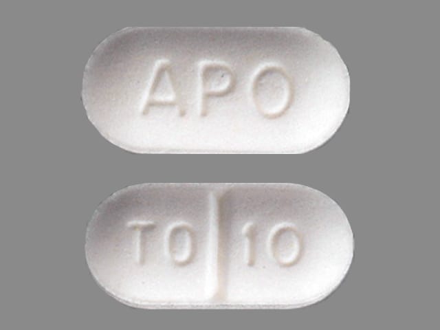 Imprint APO TO 10 - torsemide 10 mg