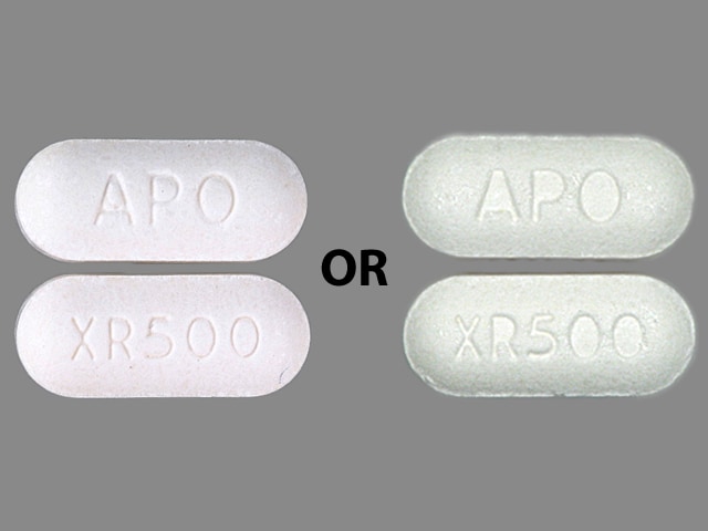 Image 1 - Imprint APO XR500 - metformin 500 mg