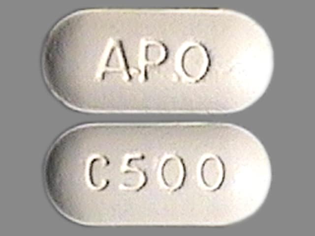 Image 1 - Imprint APO C500 - cefuroxime 500 mg