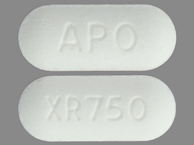 Image 1 - Imprint APO XR750 - metformin 750 mg