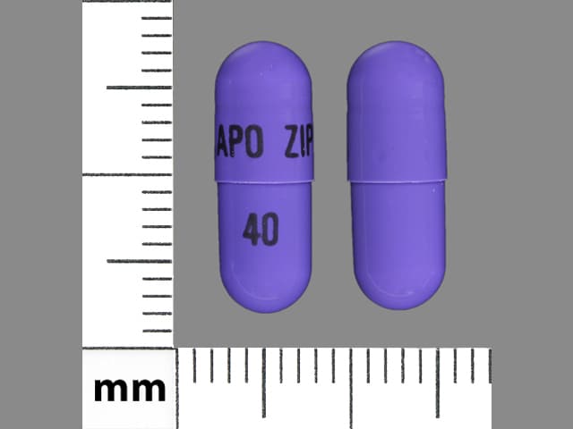 APO ZIP 40 - Ziprasidone Hydrochloride