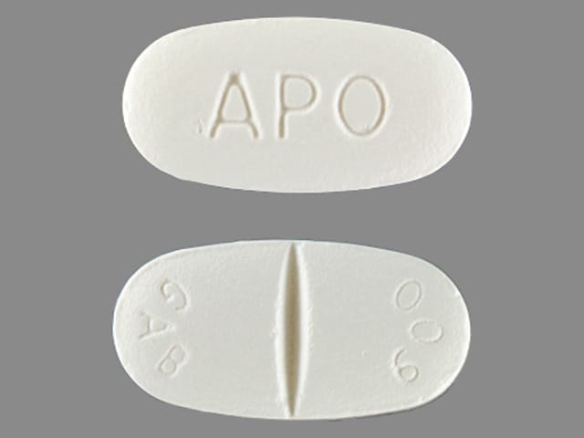 Image 1 - Imprint APO GAB 600 - gabapentin 600 mg