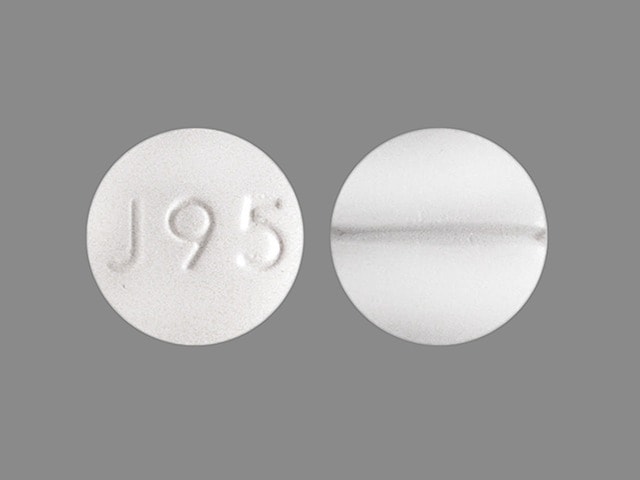 Imprint J95 - Tapazole 10 mg