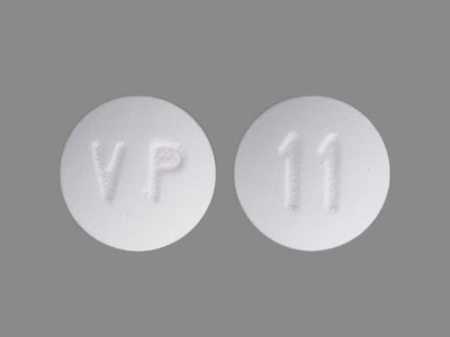 Imprint VP 11 - ethambutol 100 mg