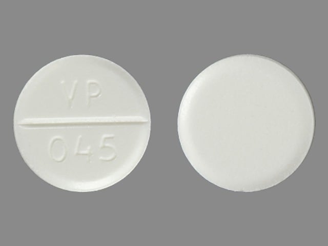 Imprint VP 045 - aminocaproic acid 500 mg