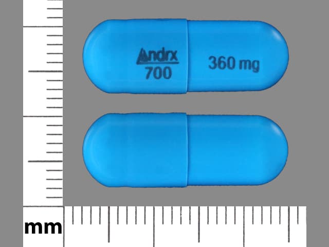 Image 1 - Imprint Andrx 700 360mg - Taztia XT 360 mg