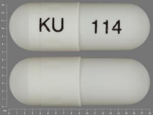 Image 1 - Imprint KU 114 - omeprazole 10 mg