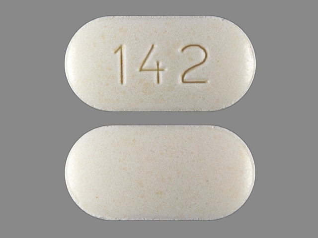 Image 1 - Imprint 142 - metformin 500 mg