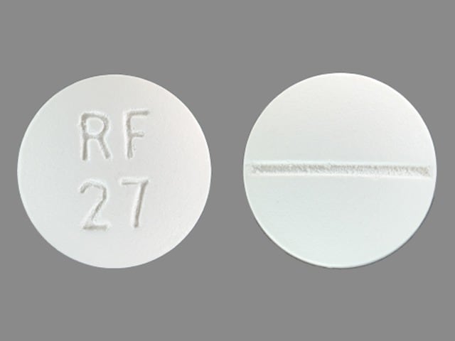 Pill Finder: RF 27 White Round - Medicine.com