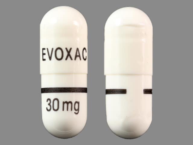 Imprint EVOXAC 30 mg - Evoxac 30 mg