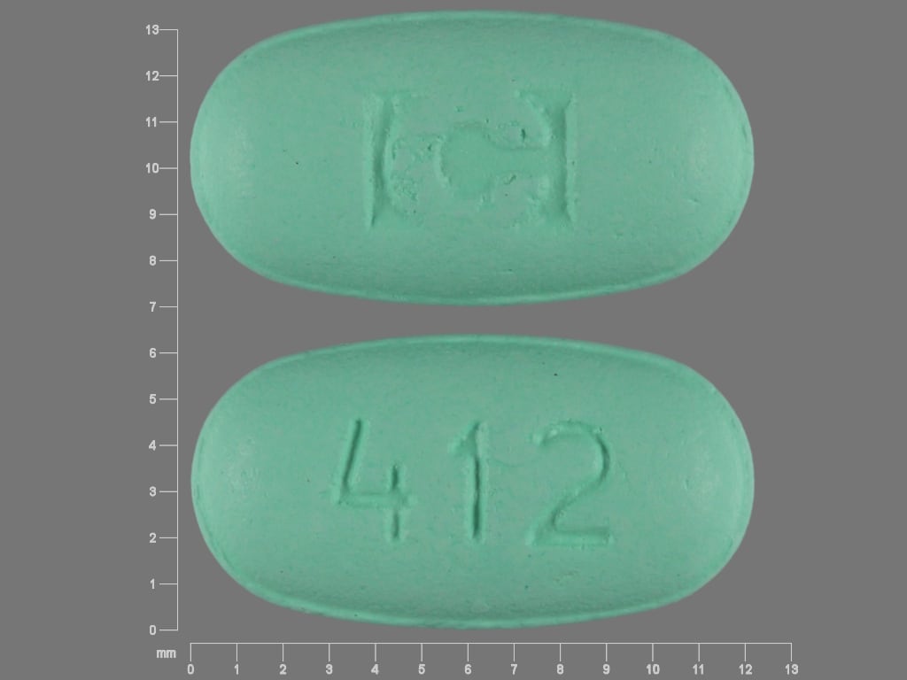 Imprint 412 C - Gabitril 12 mg