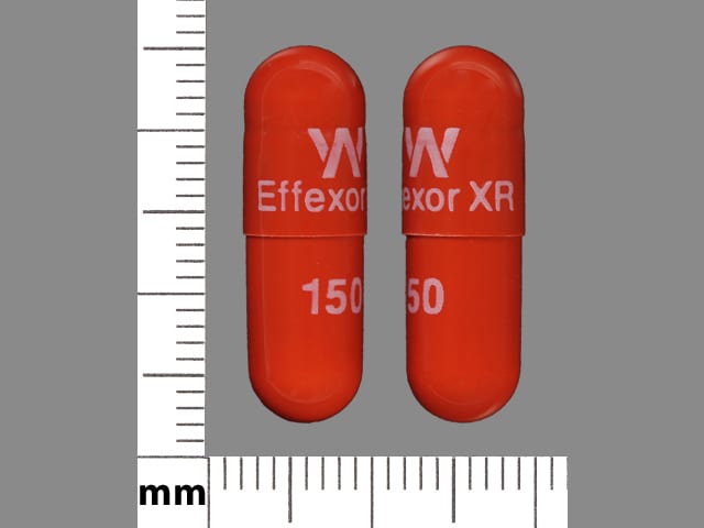 Imprint W Effexor XR 150 - Effexor XR 150 mg