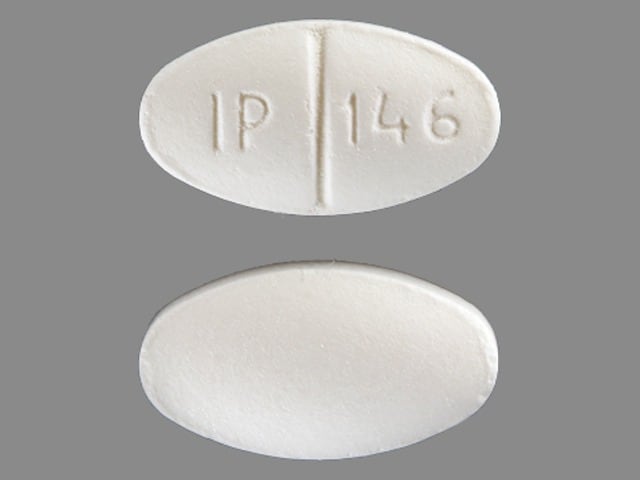 Imprint IP 146 - hydrocodone/ibuprofen hydrocodone bitartrate 5 mg / ibuprofen 200 mg