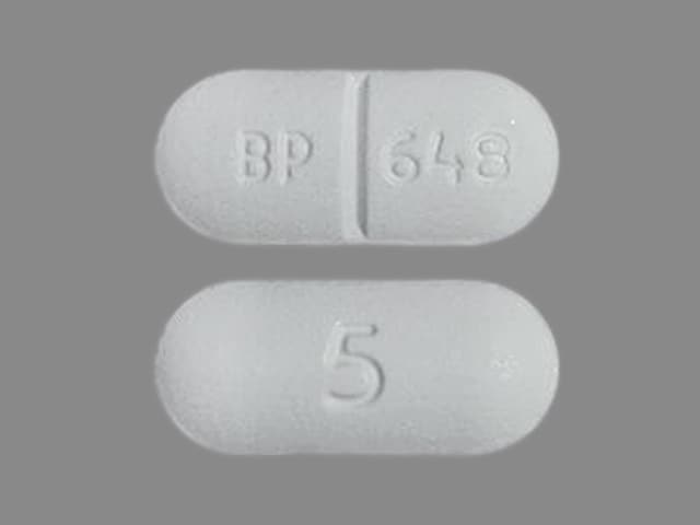 Image 1 - Imprint BP 648 5 - acetaminophen/hydrocodone 300 mg / 5 mg