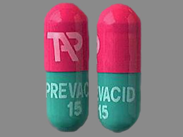 Imprint TAP PREVACID 15 - Prevacid 15 mg
