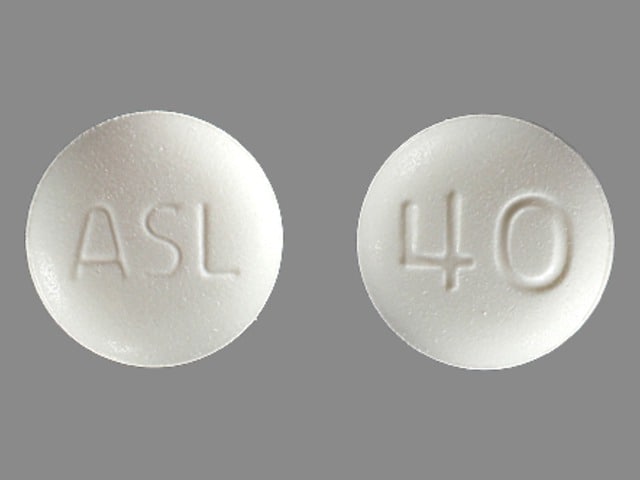 Imprint ASL 40 - Edarbi 40 mg