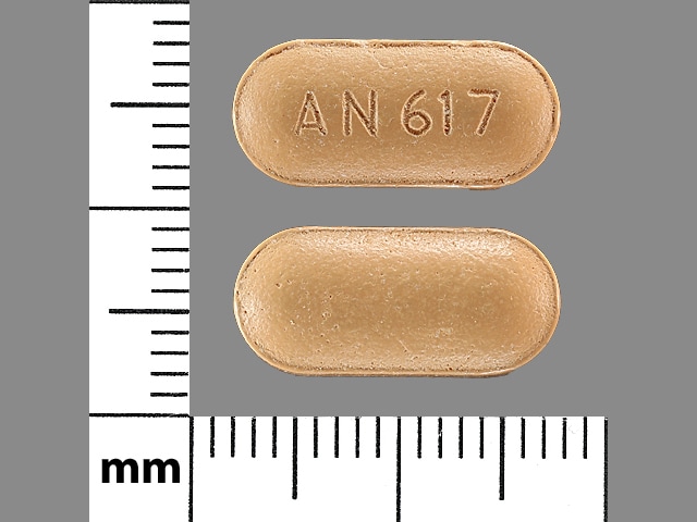 Imprint AN 617 - acetaminophen/tramadol 325 mg / 37.5 mg