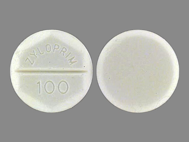 Image 1 - Imprint ZYLOPRIM 100 - Zyloprim 100 mg