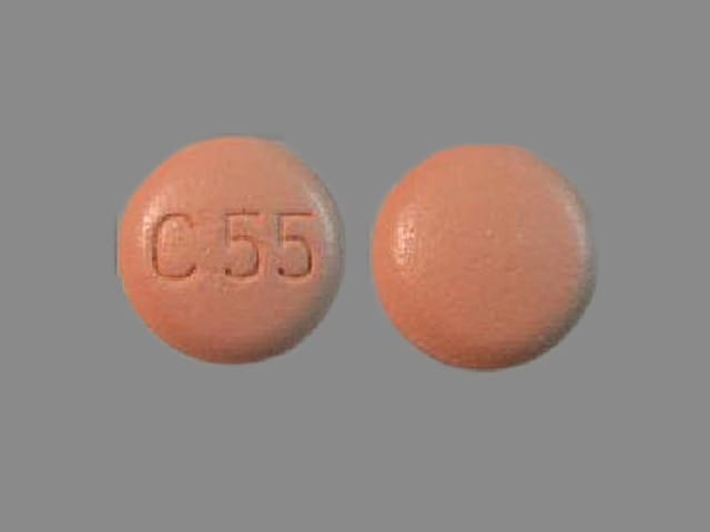 Imprint C55 - Tribenzor 10 mg / 12.5 mg / 40 mg